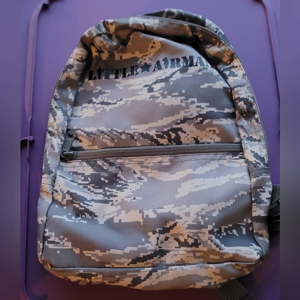 Little Airman mini backpack